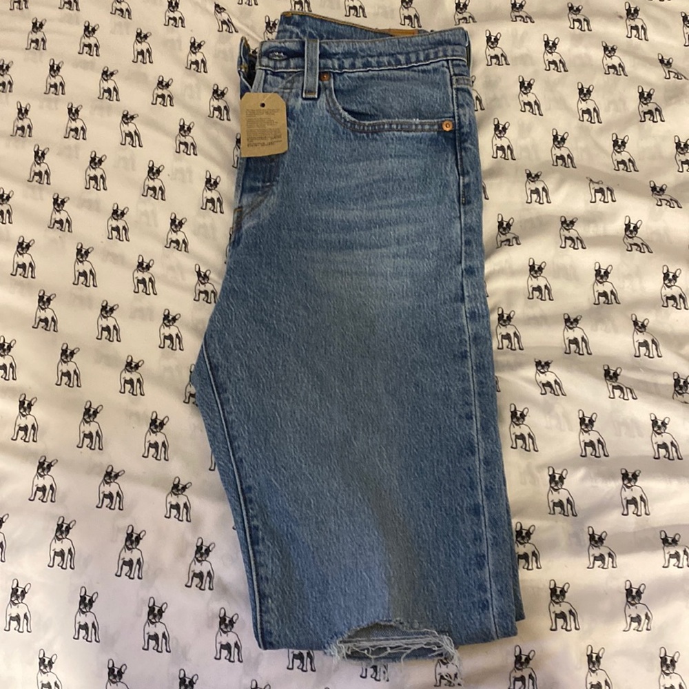 Levis 501 high-rise jeans
